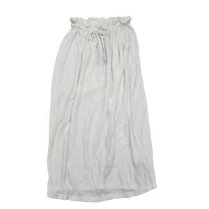 Vintage Souls Skirt Women's Small White Tie Stretchy Waist Back Silt Swim Coveru